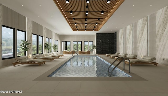 view of pool