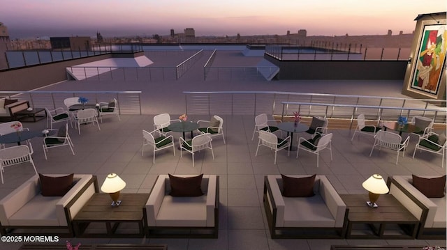view of patio / terrace with outdoor dining area