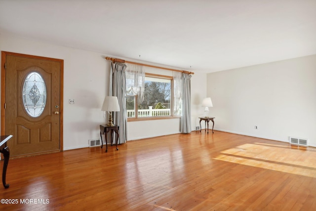 entryway featuring hardwood / wood-style floors