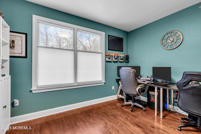 9 Mehar Ct, Jackson, NJ 08527 - home office with wood finished floors and baseboards