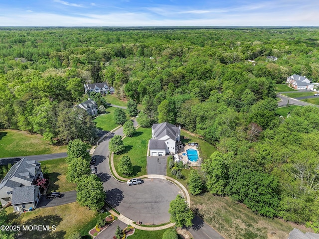 9 Mehar Ct, Jackson, NJ 08527 - drone / aerial view of a heavily wooded area