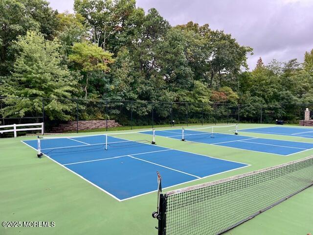 view of sport court