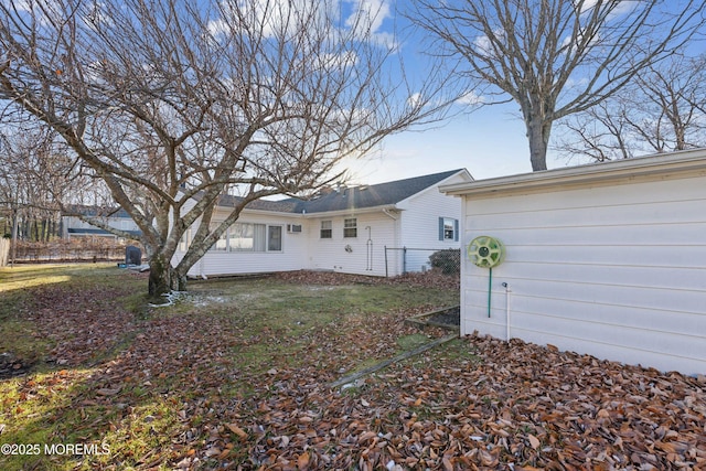 view of rear view of house