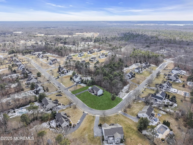 aerial view