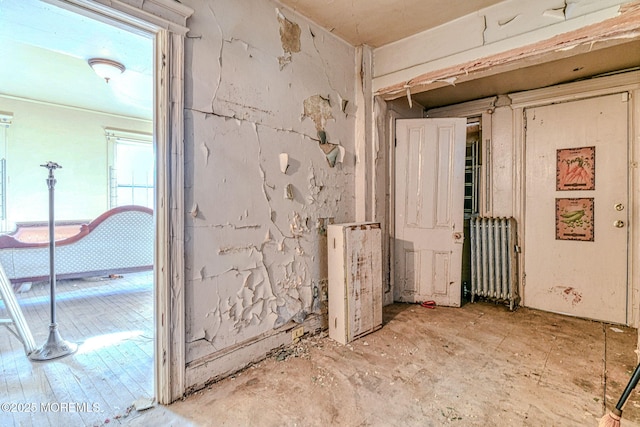 miscellaneous room featuring radiator