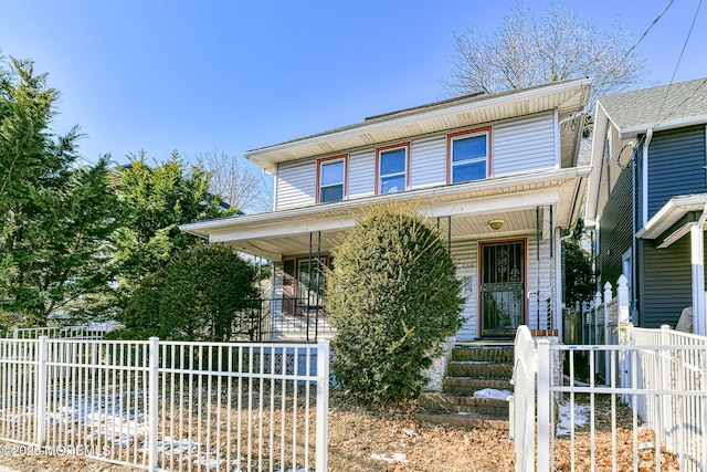 front of property with covered porch