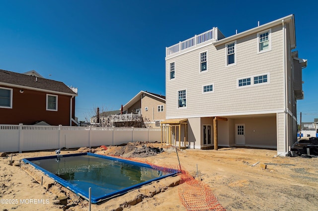 324 3rd St, Beach Haven, NJ 08008 - view of pool featuring a fenced backyard