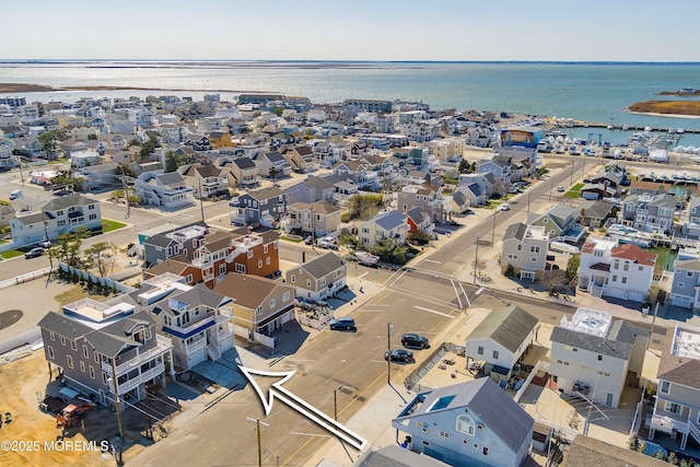 324 3rd St, Beach Haven, NJ 08008 - aerial view of residential area with a nearby body of water