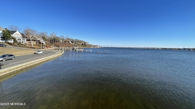 view of water feature