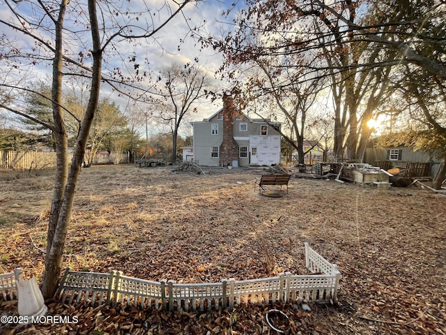 view of yard