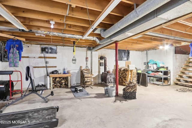 view of workout room