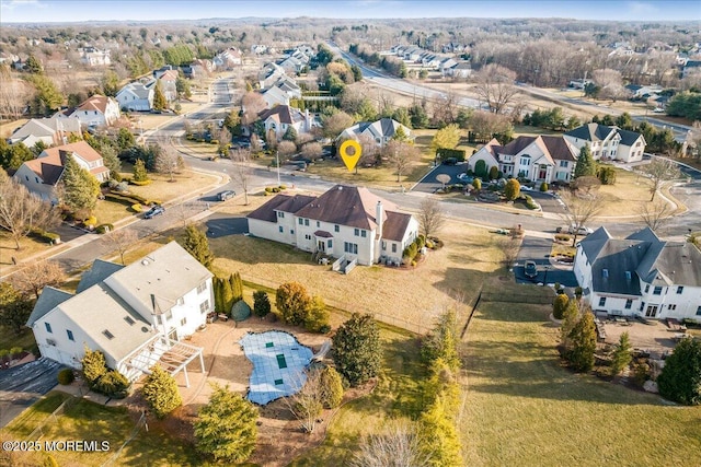 aerial view