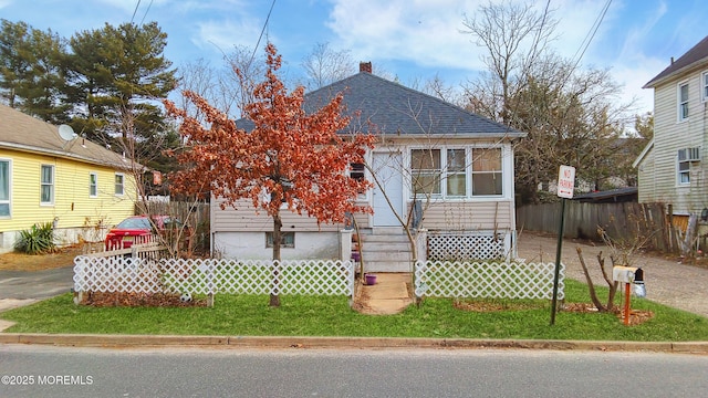 view of bungalow-style house