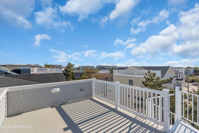 exterior space featuring a balcony