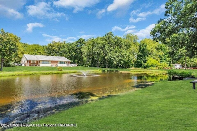 property view of water