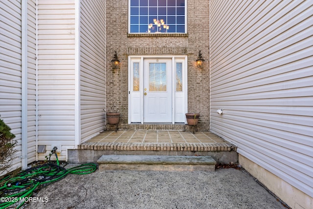 view of property entrance