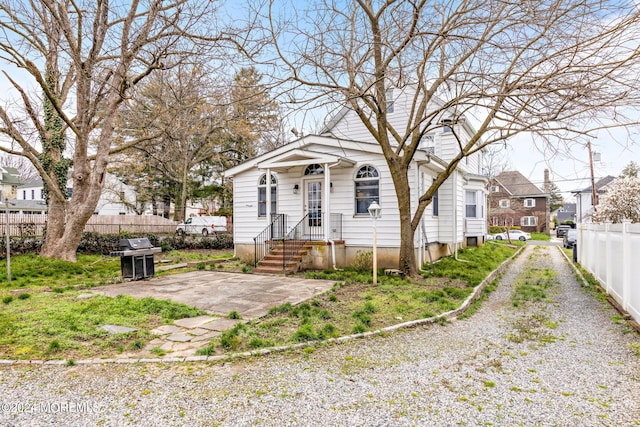 view of bungalow-style house