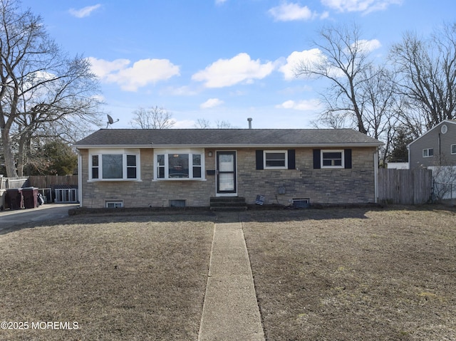 view of ranch-style house