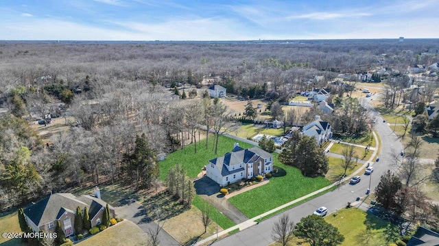 birds eye view of property featuring a residential view