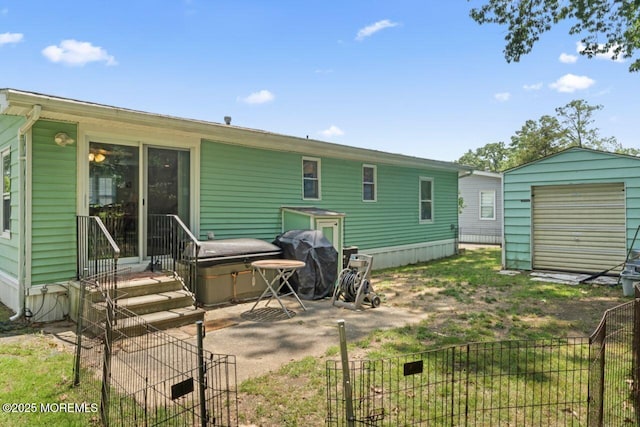 14 Douglas Dr, Jackson, NJ 08527 - back of property with an outdoor structure