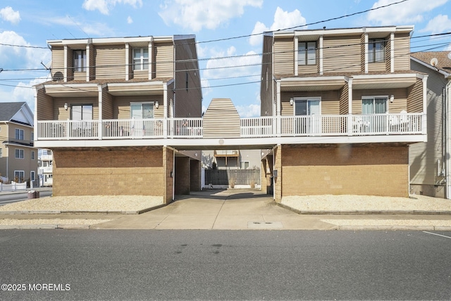 view of townhome / multi-family property