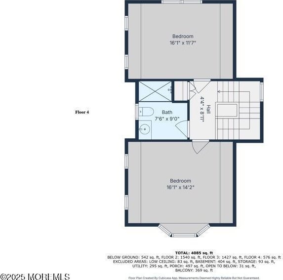 402 Fifth Ave, Asbury Park, NJ 07712 - room layout