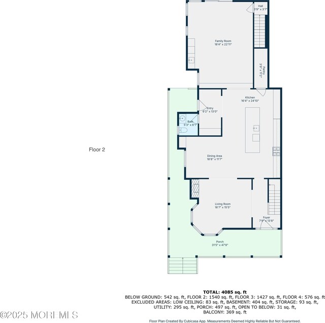 402 Fifth Ave, Asbury Park, NJ 07712 - property floor plan