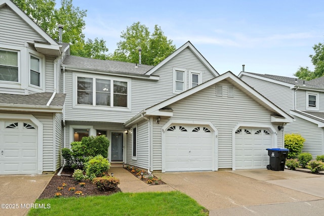 90 Van Liew Ct, East Brunswick, NJ 08816 - view of front of house with driveway and a shingled roof
