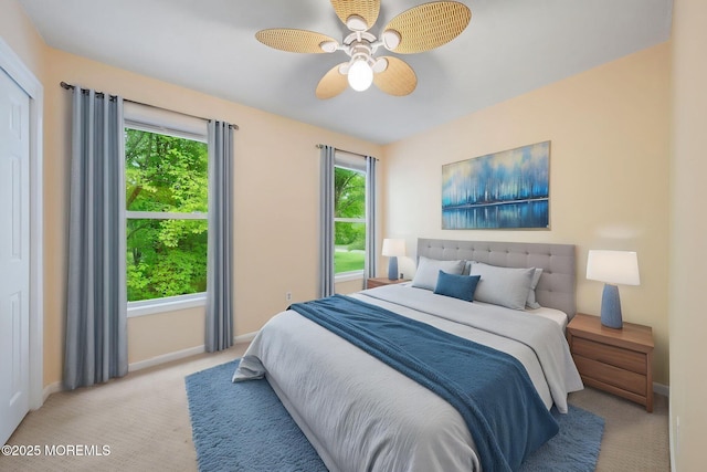 90 Van Liew Ct, East Brunswick, NJ 08816 - bedroom with light colored carpet and a ceiling fan