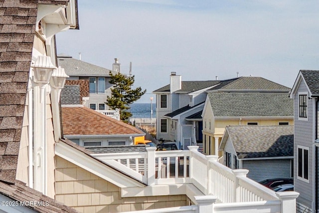 exterior space with a balcony