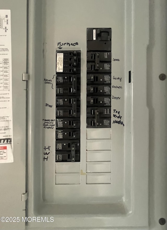 utilities with electric panel