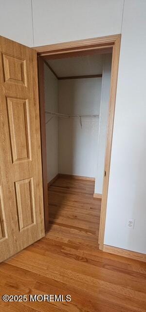 view of closet