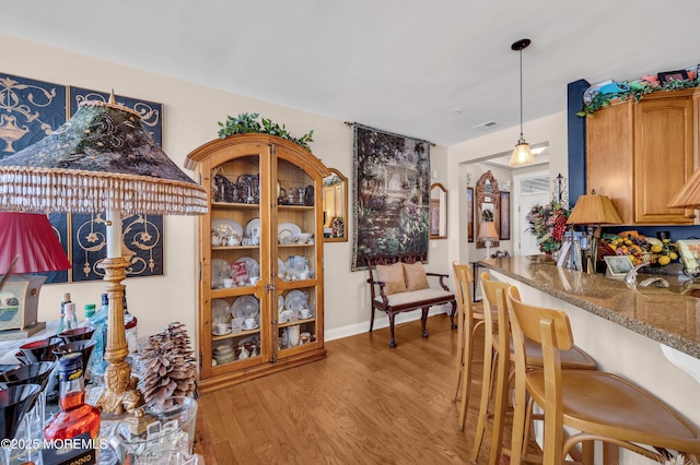 93 Golden Eye Ln, Port Monmouth, NJ 07758 - interior space with light wood finished floors, baseboards, and visible vents