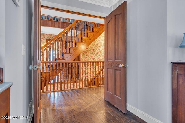 interior space featuring hardwood / wood-style flooring