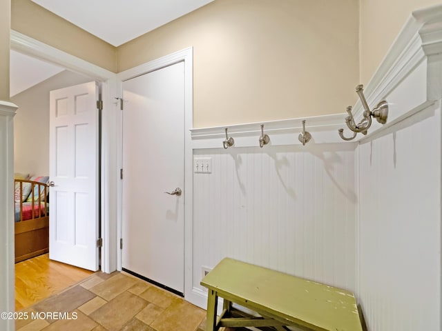 view of mudroom