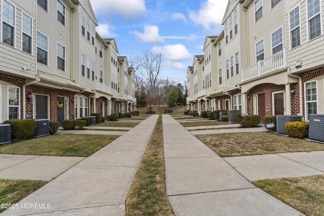 surrounding community with a lawn