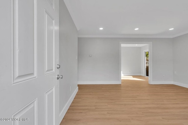 100 Governors Rd Unit 1000, Lakewood, NJ 08701 - spare room featuring crown molding and light wood-type flooring