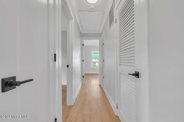 100 Governors Rd Unit 1000, Lakewood, NJ 08701 - corridor featuring ornamental molding and light wood-type flooring