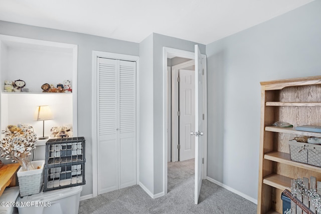 interior space featuring a closet