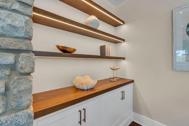 details with baseboards
