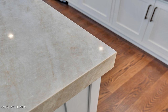 details featuring wood finished floors