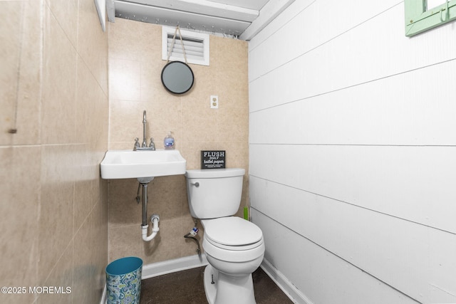 bathroom with toilet