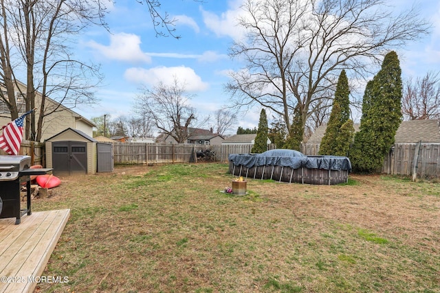 12 Edgewater Dr, Matawan, NJ 07747 - view of yard with a wooden deck