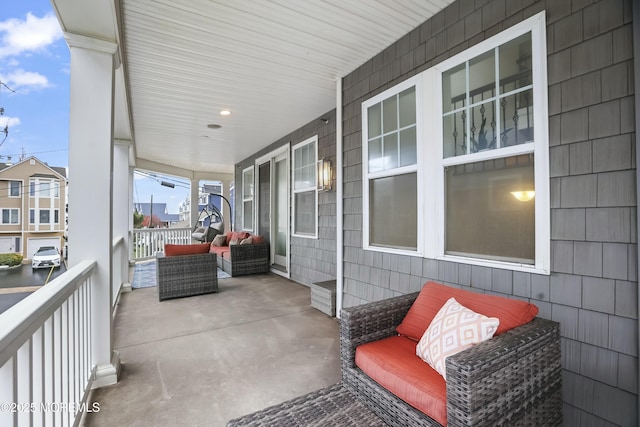 view of patio / terrace featuring a porch