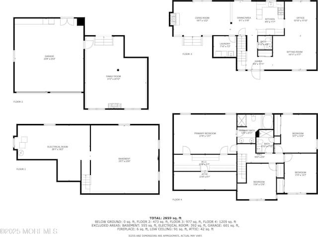 657 Toms River Rd, Jackson, NJ 08527 - view of layout