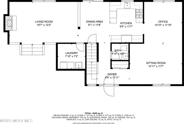 657 Toms River Rd, Jackson, NJ 08527 - view of layout