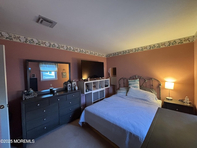 bedroom featuring carpet floors