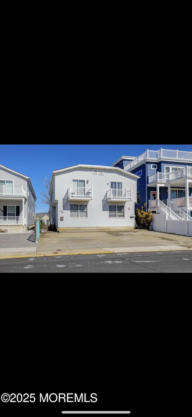 view of property featuring a residential view