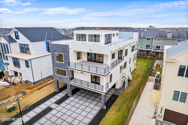 exterior space featuring a residential view