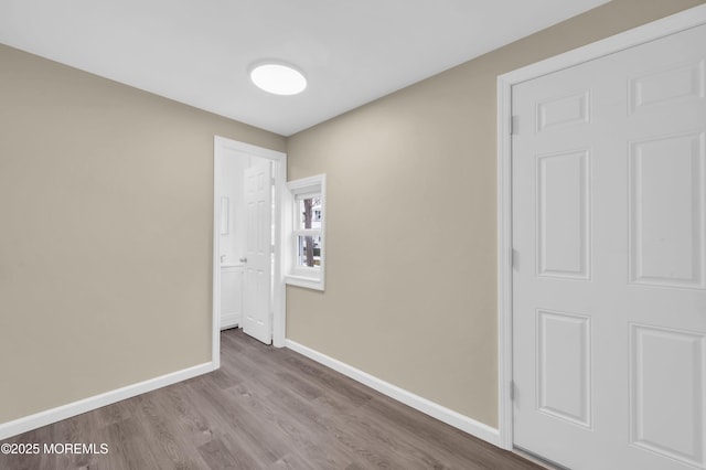 interior space featuring light wood-type flooring